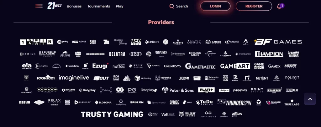 Game Providers